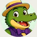 Beau, the jazz gator of New Orleans